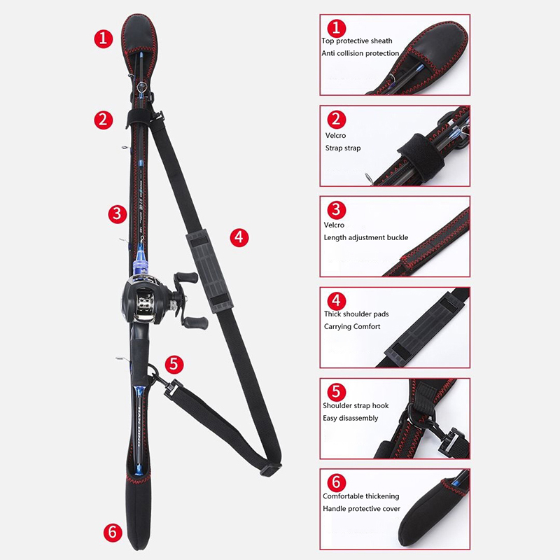 New Fishing Rod Protective She - đánh giá và giá Fishing Rod Glove