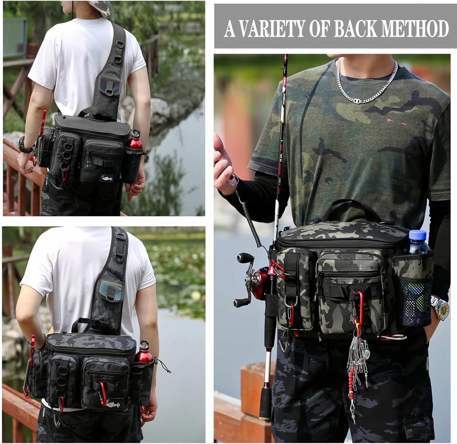 Fishing Sling Tackle Bag - Lig - đánh giá và giá Fishing Equipment And Gear
