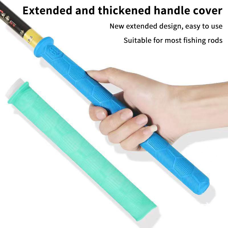 New Silicone Fishing Rod Handl - đánh giá và giá Fishing Rod Glove
