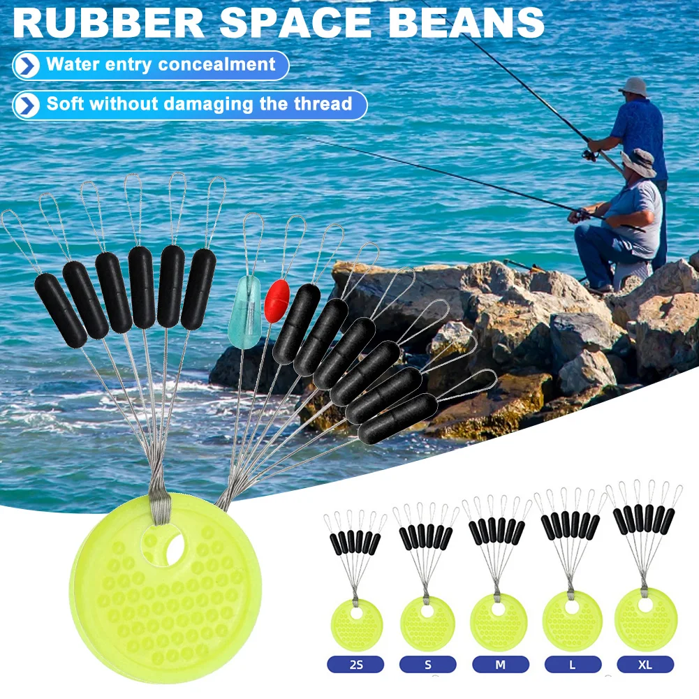 Fishing Rod Rubber Space Beans - đánh giá và giá Fishing Equipment And Gear