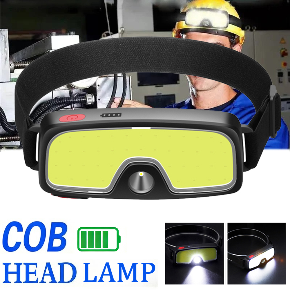 Powerful COB Headlamp Type-c/U - đánh giá và giá Fishing Headlamp