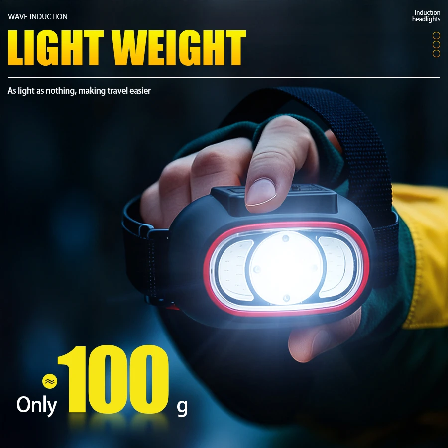 C2 Powerful 4 LED Sensor Headl - đánh giá và giá Fishing Headlamp