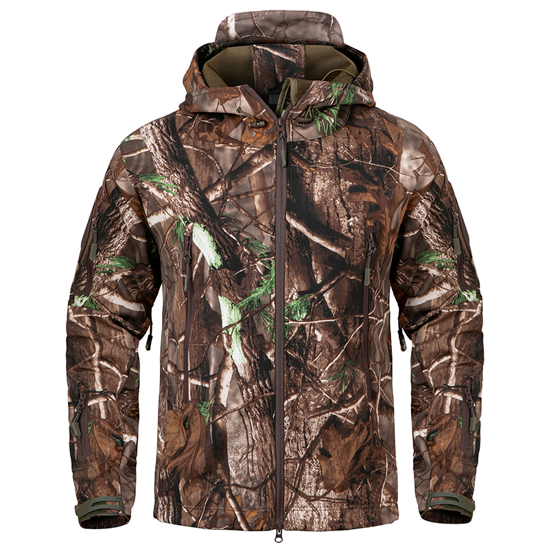 Men's Silent Soft Shell Camouf - đánh giá và giá Fishing Equipment And Gear