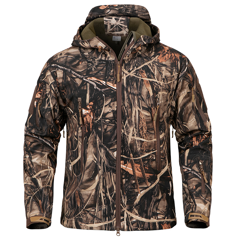 Men's Silent Soft Shell Camouf - đánh giá và giá Fishing Equipment And Gear