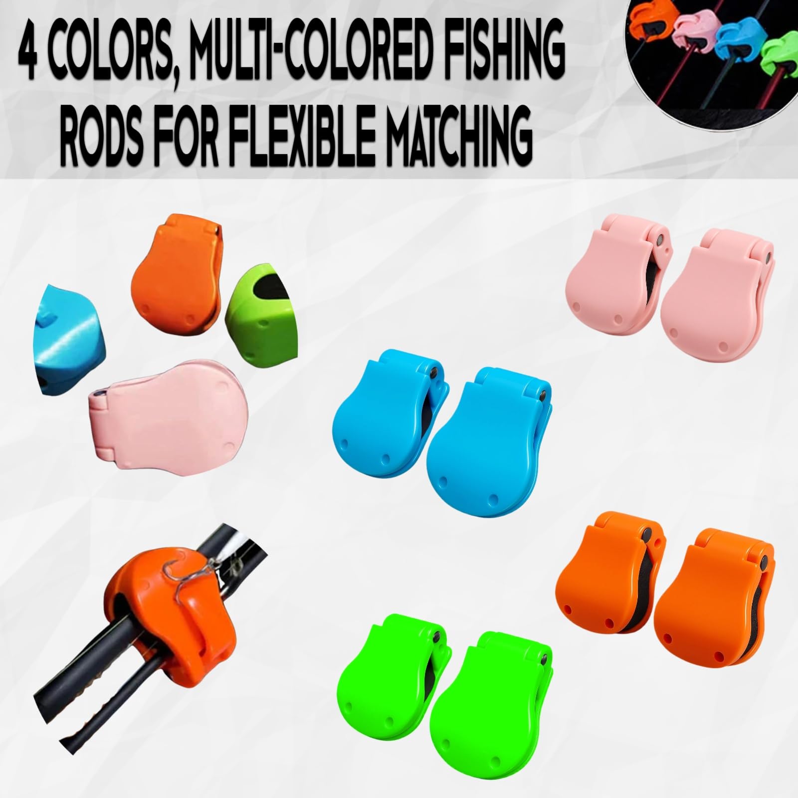 2Pcs Quick-Attach Fishing Rod  - đánh giá và giá Fishing Rod Glove