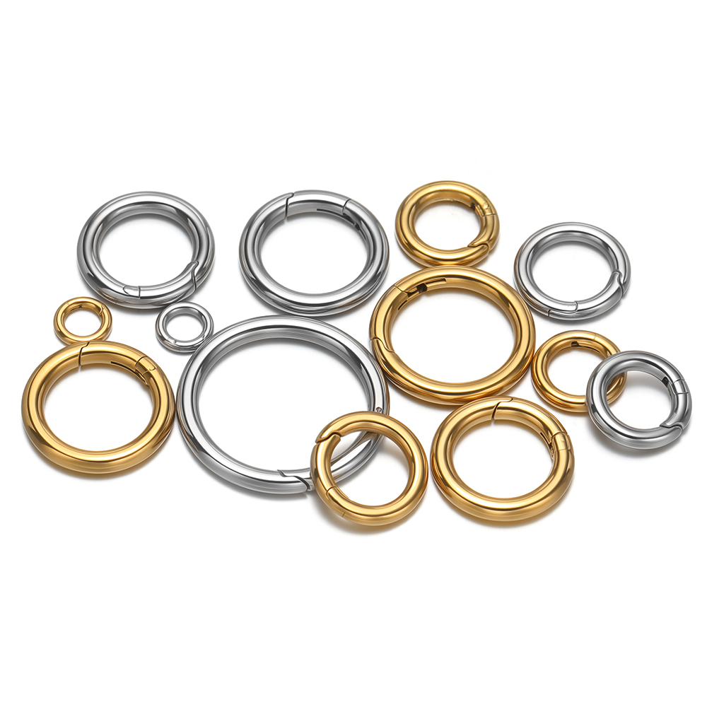 2Pcs/Lot Round Spring Clasps S - đánh giá và giá Circle Hook Set