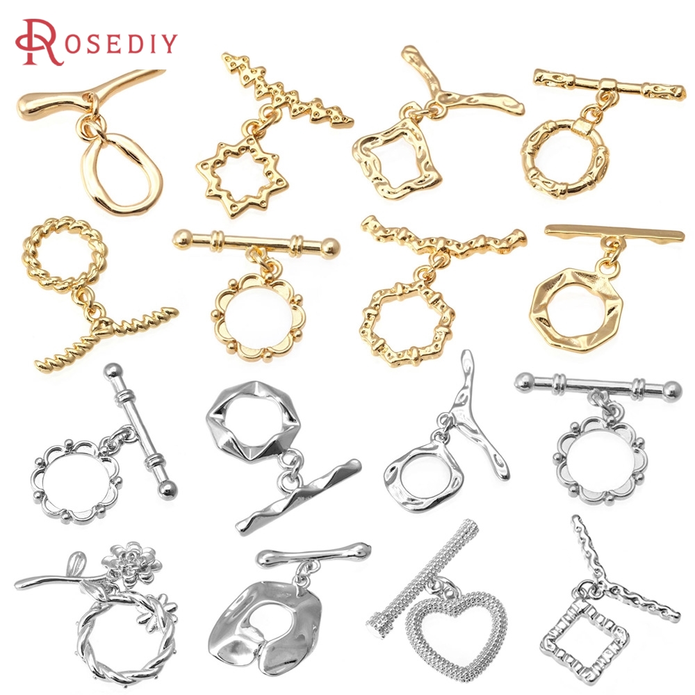 6 Sets 18K Gold Color Brass Ro - đánh giá và giá Circle Hook Set