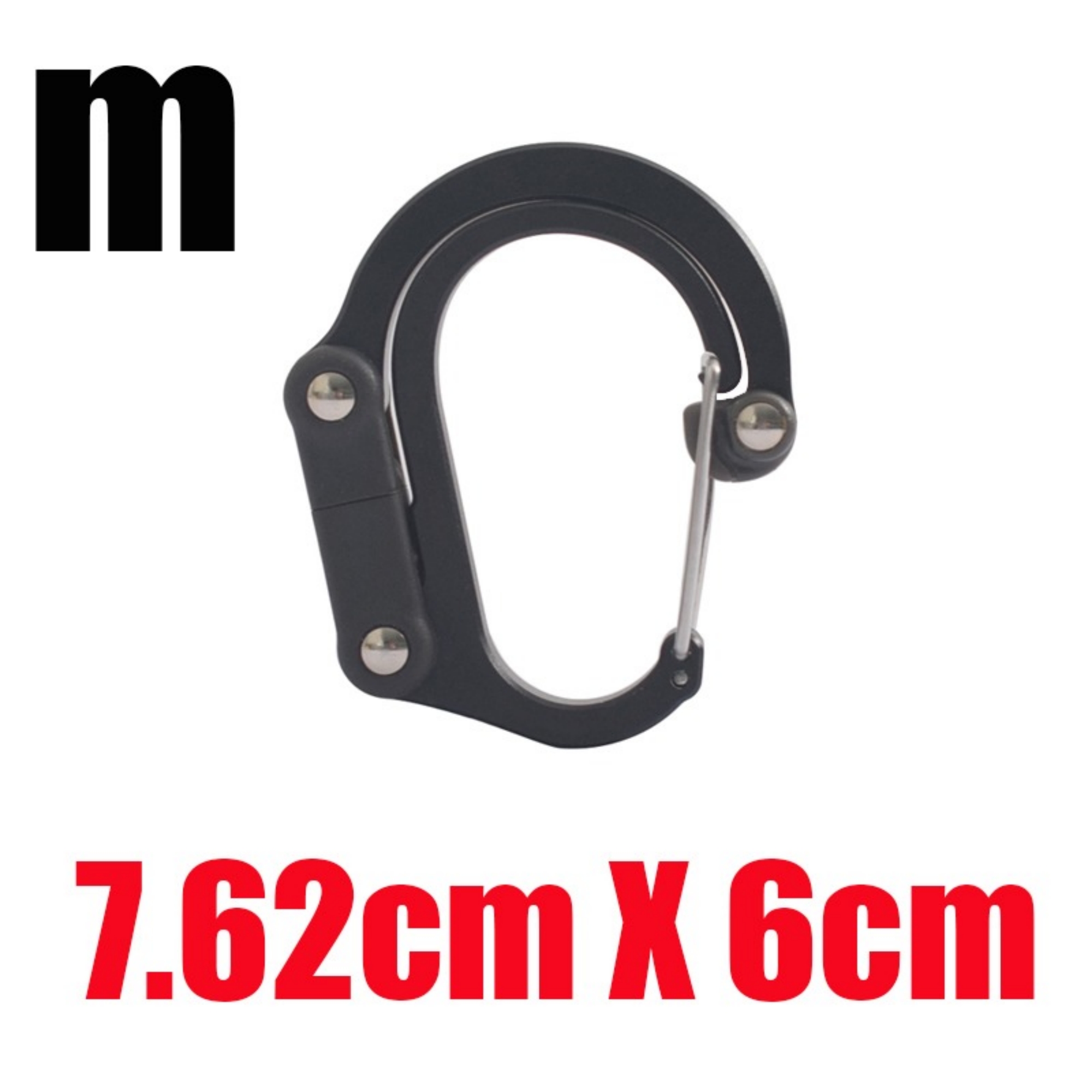 Hybrid Gear Clip Carabiner Rot - đánh giá và giá Fishing Equipment And Gear