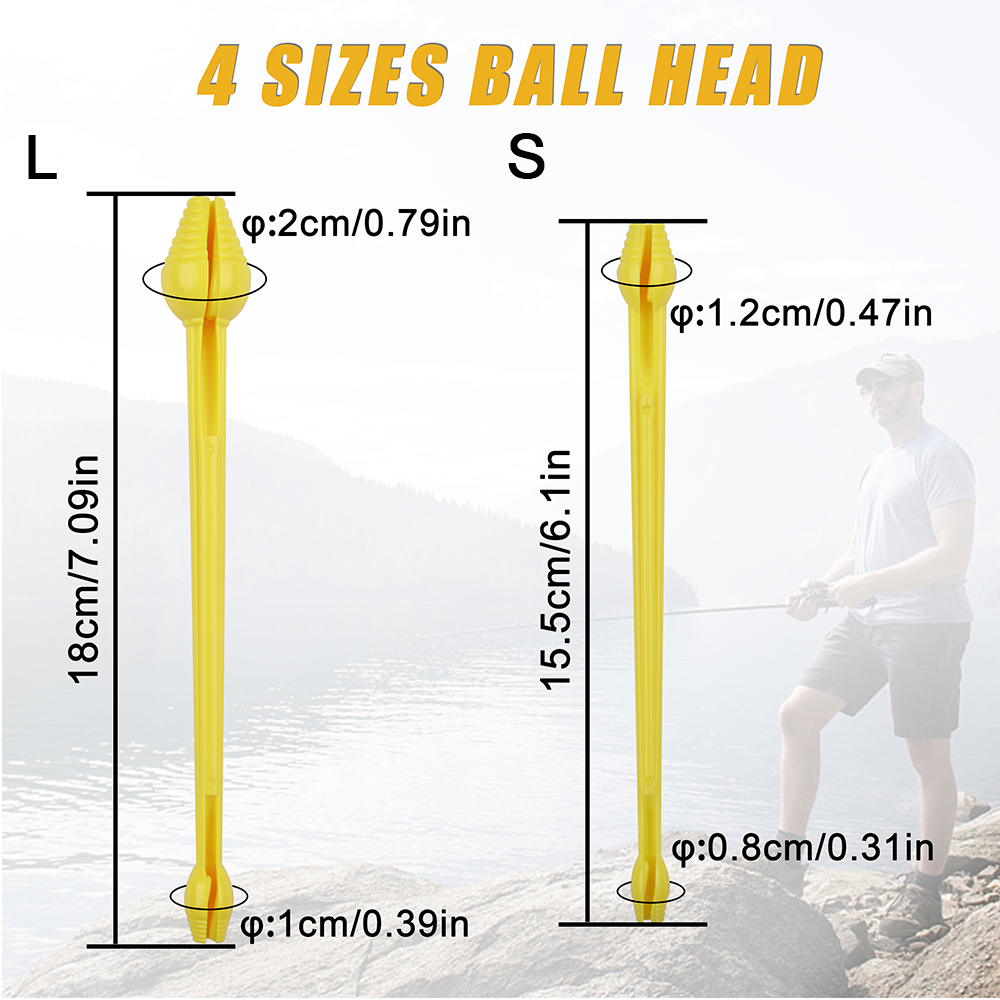 Bộ 6 Móc Câu Disgorger Snelled - đánh giá và giá Fishing Equipment Target