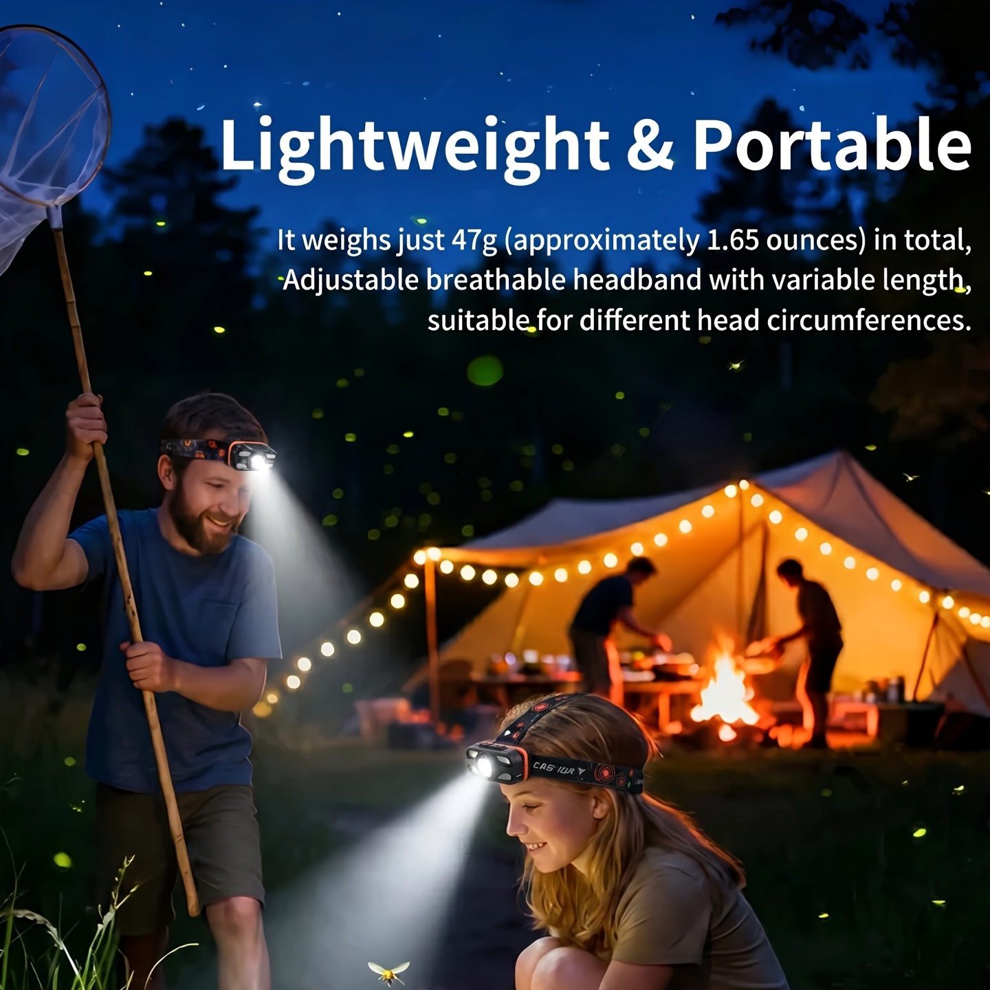 USB Rechargeable LED Headlamp  - đánh giá và giá Fishing Headlamp