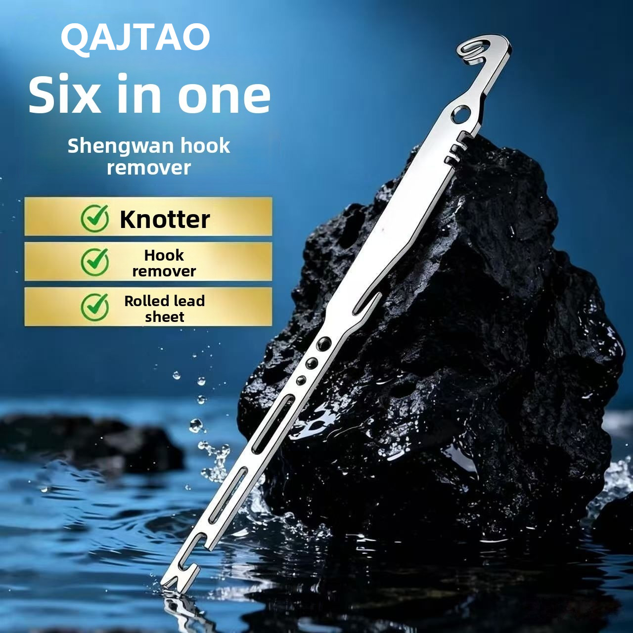 QAJTAO 4 pieces 6-in-1 stainle - đánh giá và giá Fishing Equipment Target