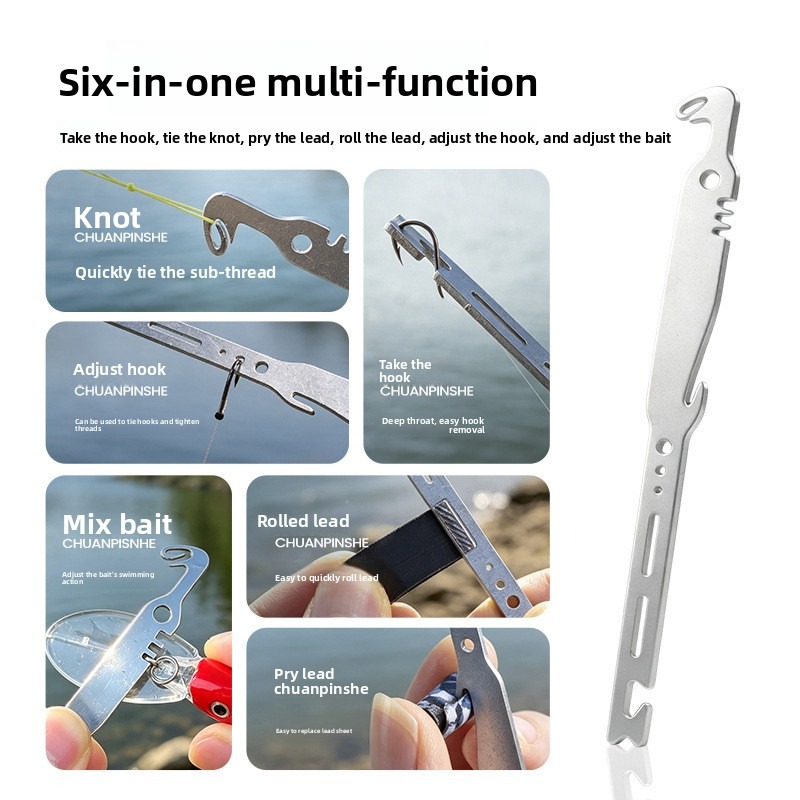 QAJTAO 4 pieces 6-in-1 stainle - đánh giá và giá Fishing Equipment Target