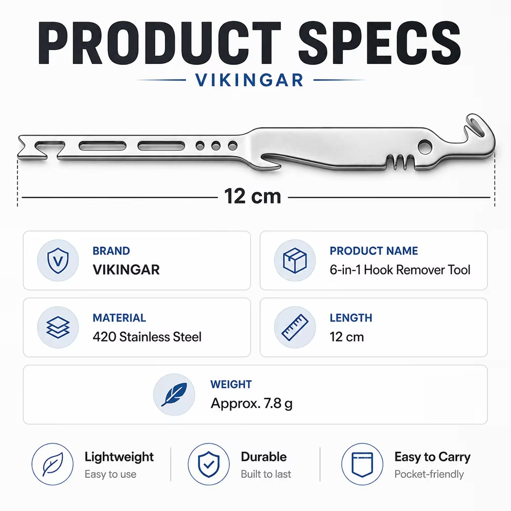QAJTAO 4 pieces 6-in-1 stainle - đánh giá và giá Fishing Equipment Target